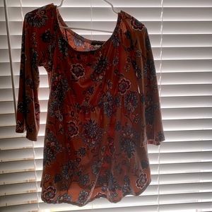 Baggy strapless dress